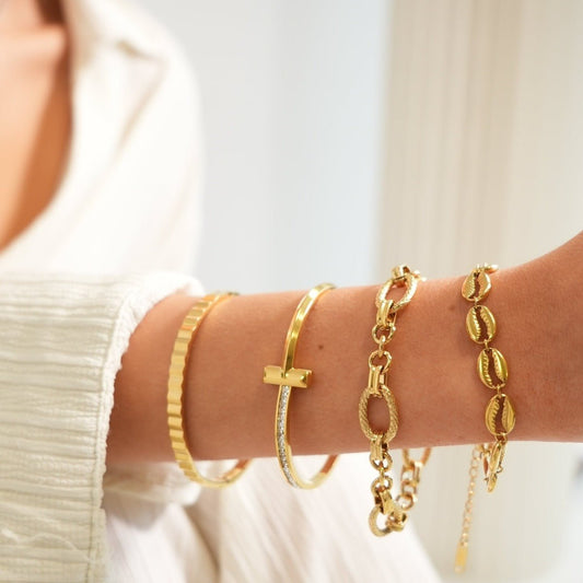 Bracelet Noronha 18K Gold-Plated in 18K gold-plated – Meiva bracelet view 2