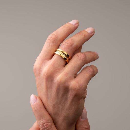 Ring Genova 18K Gold Plated in 18K gold-plated – Meiva ring view 2