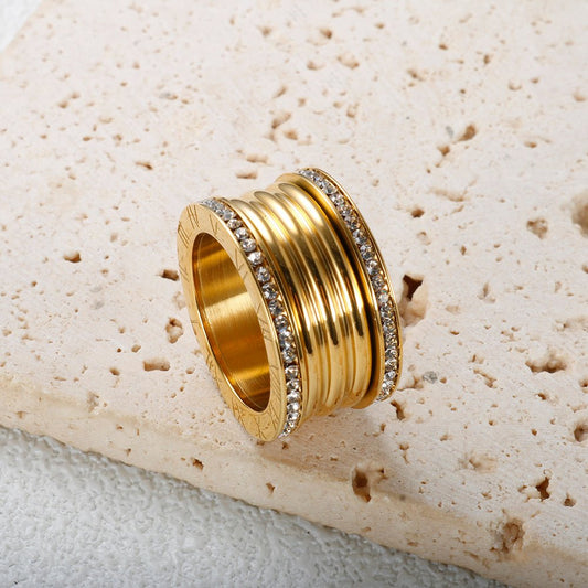 Ring Imperial Luxury 18K Gold Plated in 18K gold-plated – Meiva ring view 2