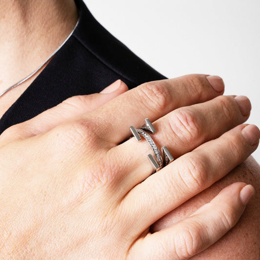 Ring Truth Silver – Meiva ring view 2