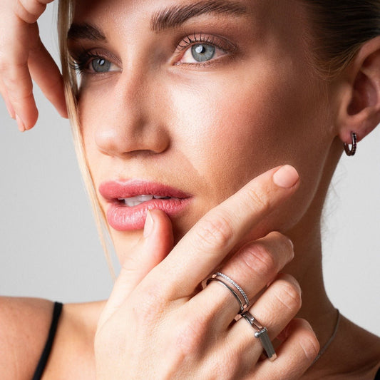 Ring Vienne Double Silver – Meiva ring view 2