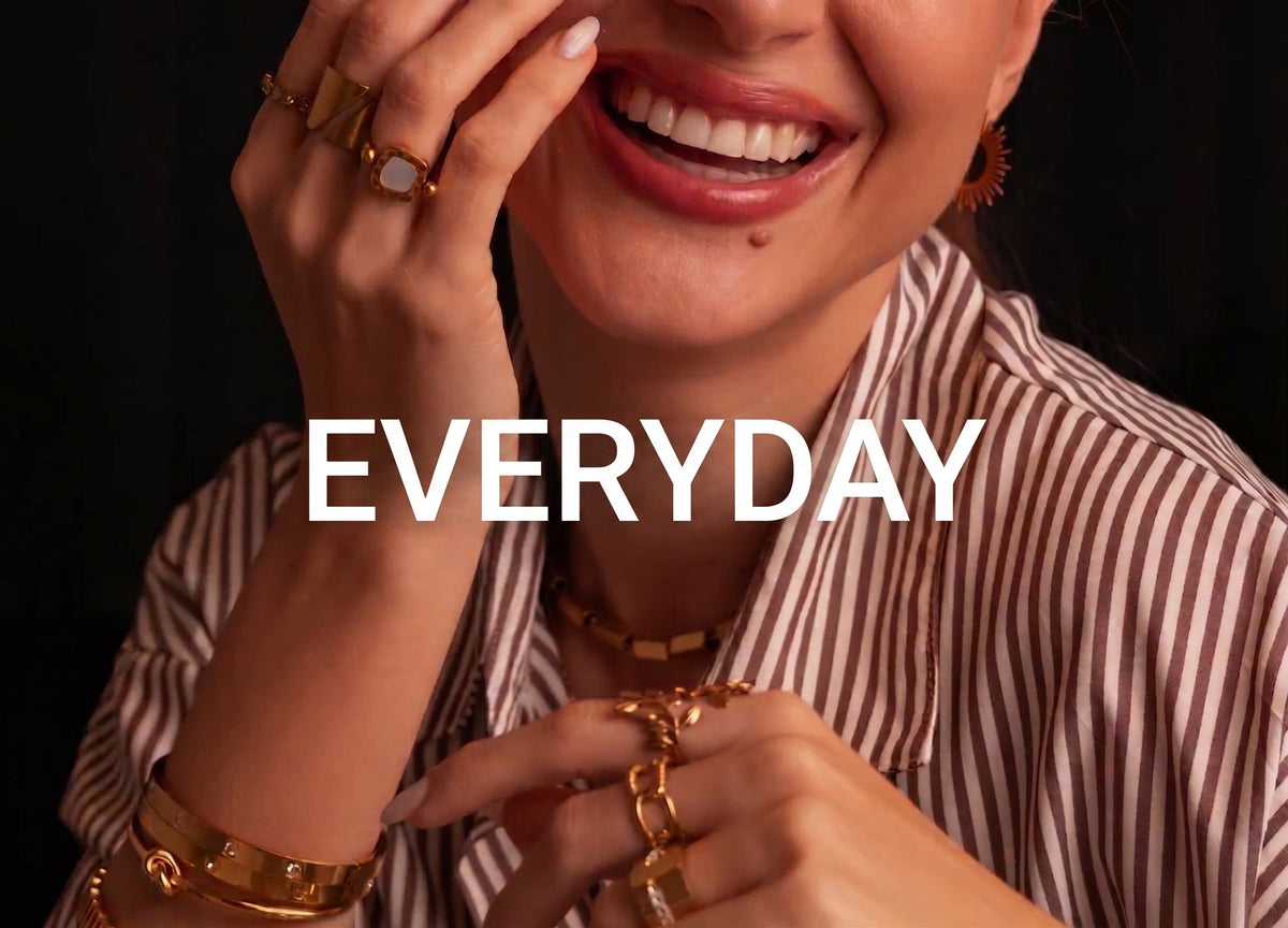Everyday collection cover — provisional product image from Necklace Celina Triple Layer Mesh 18K Gold Plated