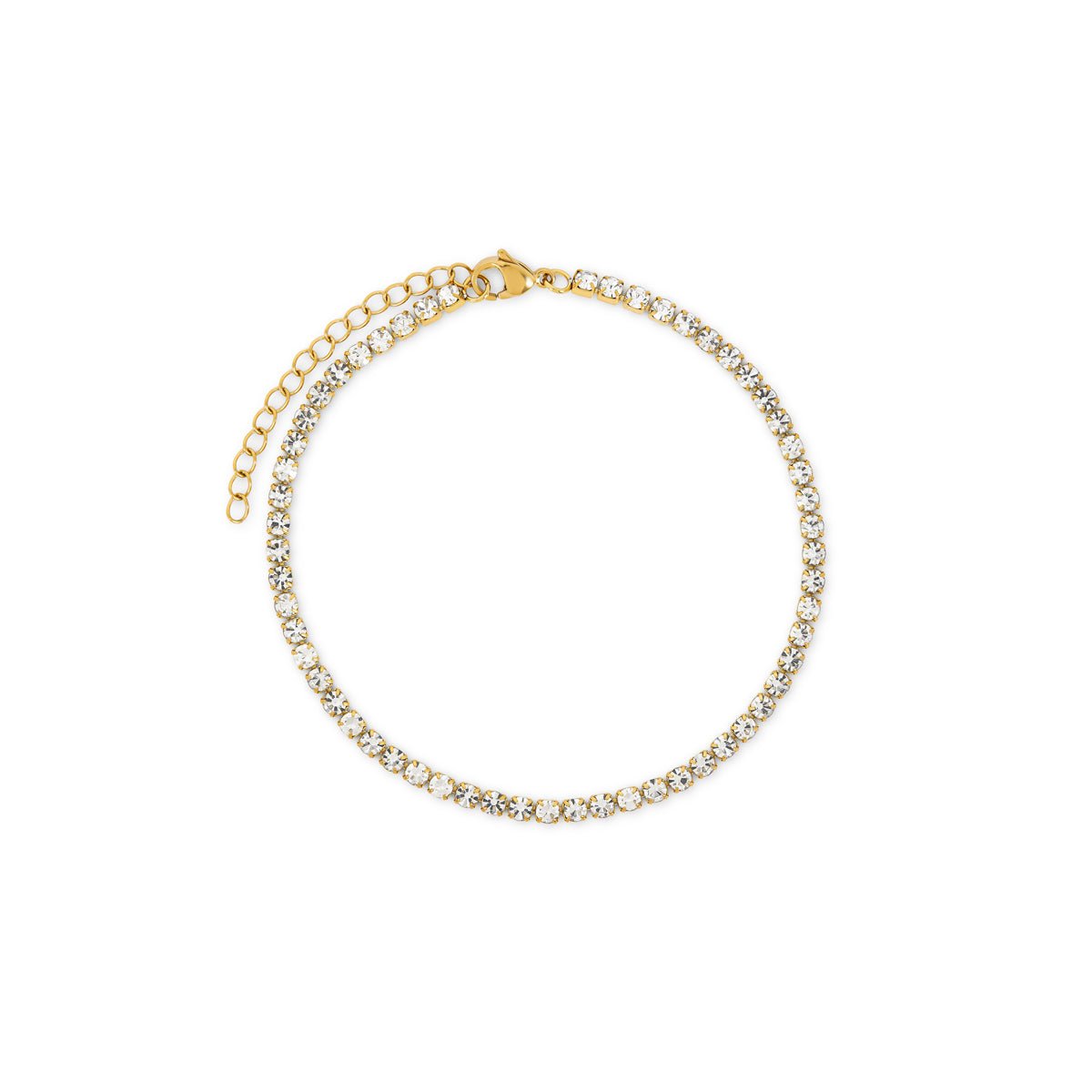 Anklet Amalfi Riviera 18K Gold Plated jewelry detail 1