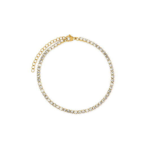 Anklet Amalfi Riviera 18K Gold Plated jewelry detail 1