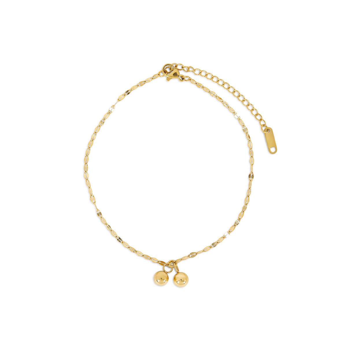 Anklet Delica18K Gold Plated jewelry detail 1