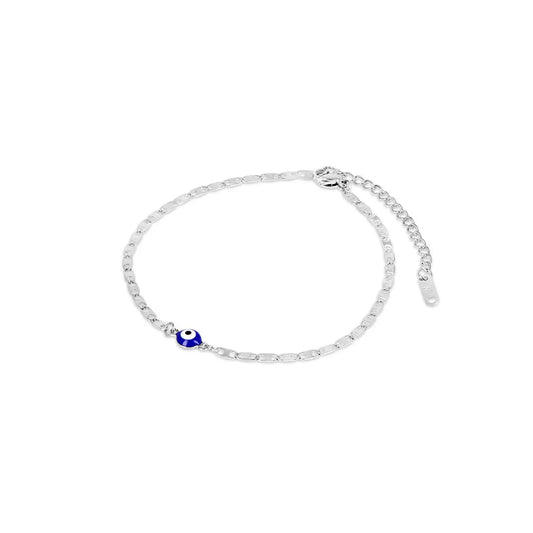 Anklet Olho Grego - Silver jewelry detail 1