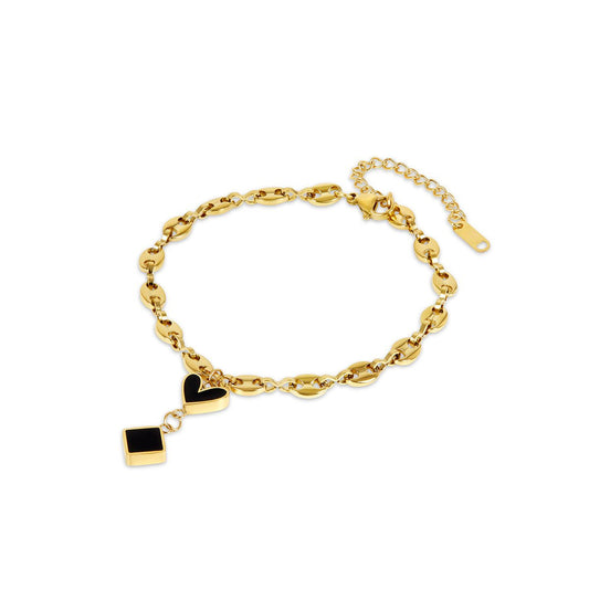 Anklet Tulum 18K Gold Plated jewelry detail 1