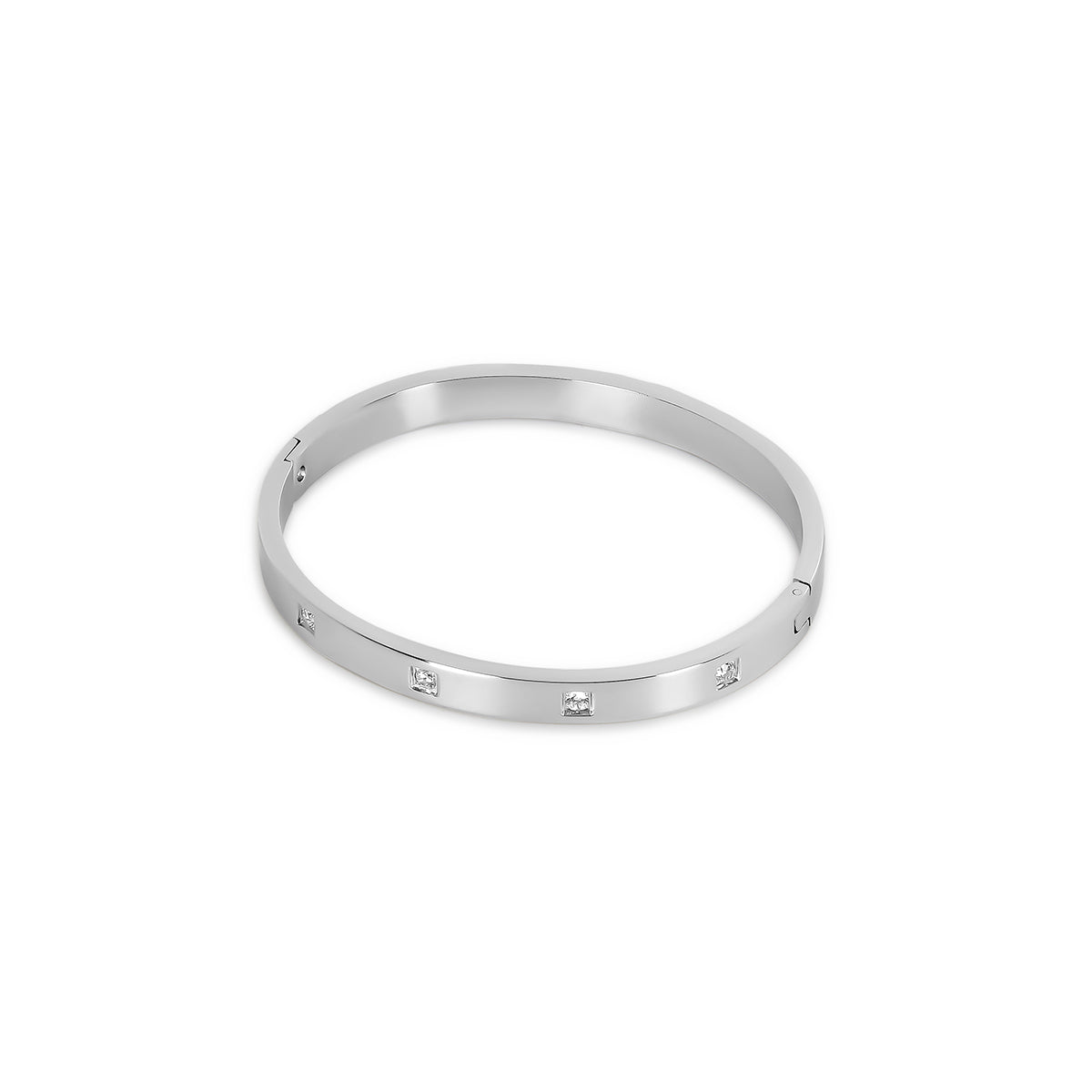 Bangle Amelie Silver Cuff Bracelet – Meiva bracelet