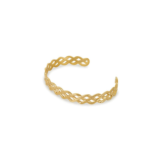Bangle Blogger 18K Gold Plated bracelet detail 1