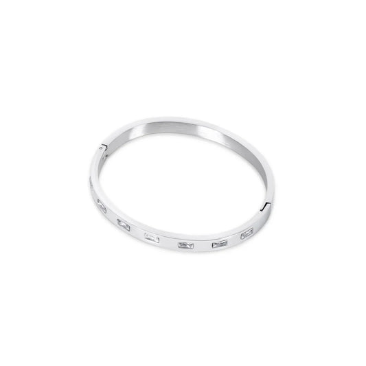 Bangle Silver Carved Cuff Bracelet – Meiva bracelet