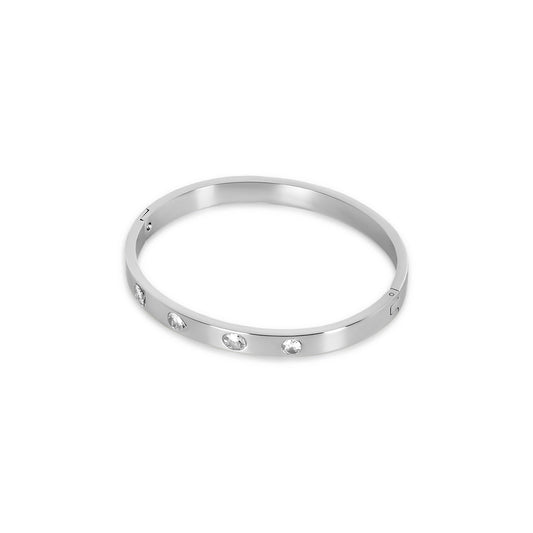Bangle Catherine - Silver bracelet detail 1
