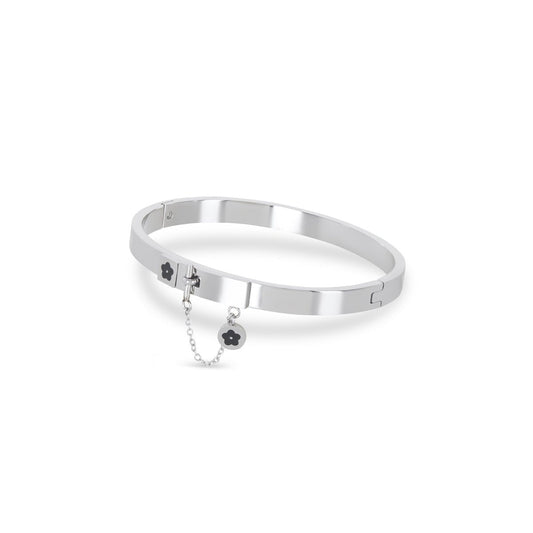 Bangle Charme - Silver bracelet detail 1