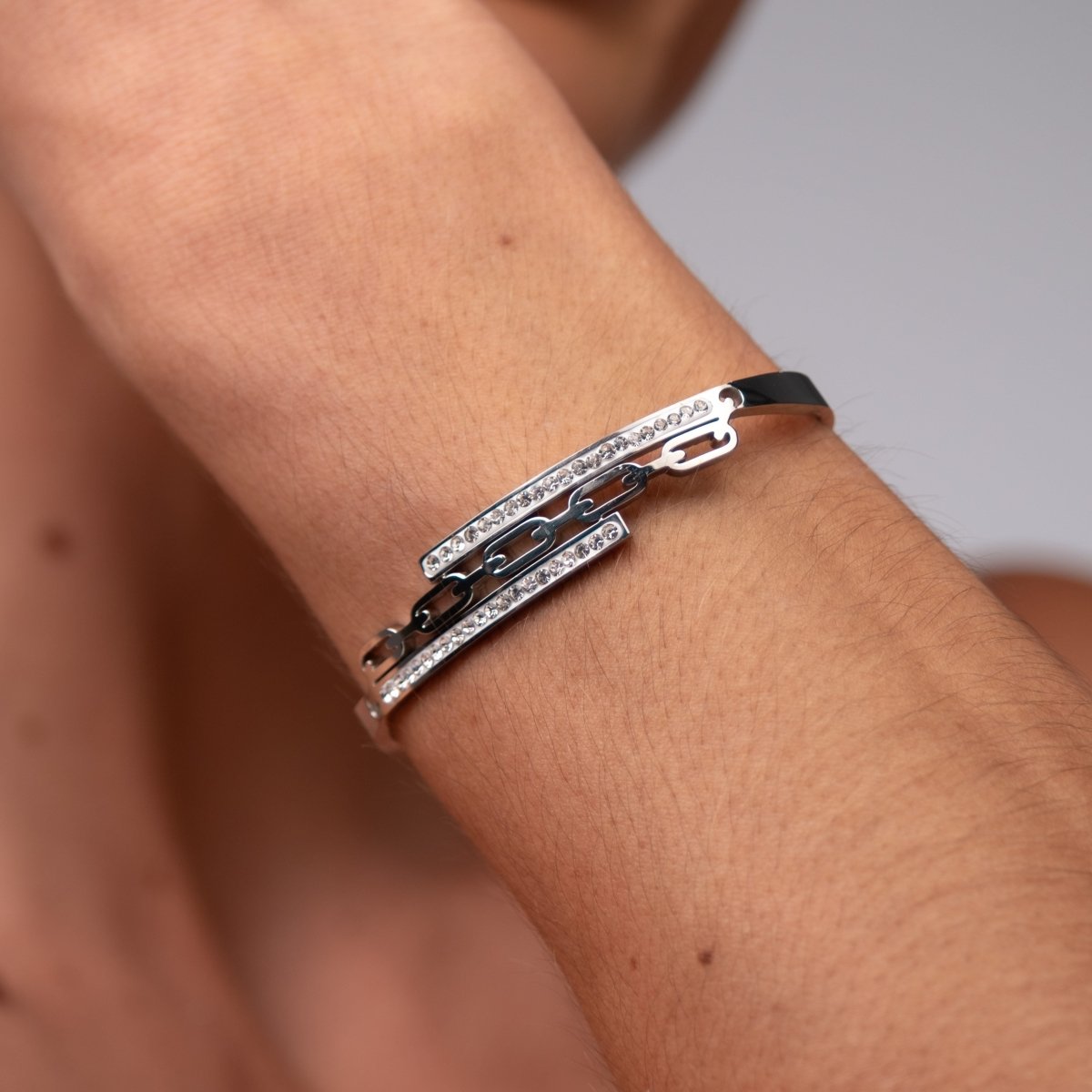 Bangle Donatela Bracelet Silver – Meiva bracelet view 4