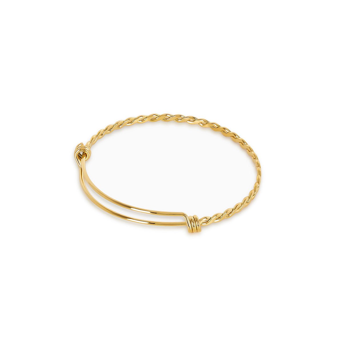 Bangle Eva Delicate Bracelet Gold Plated 18K in 18K gold-plated – Meiva bracelet