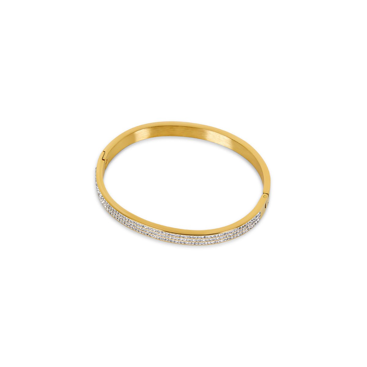 Bangle Luxe Bracelet Gold Plated 18K in 18K gold-plated – Meiva bracelet