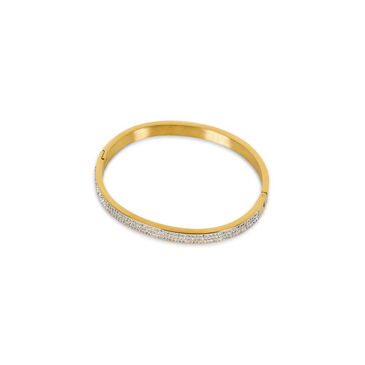 Bangle Luxe Bracelet Gold Plated 18K in 18K gold-plated – Meiva bracelet