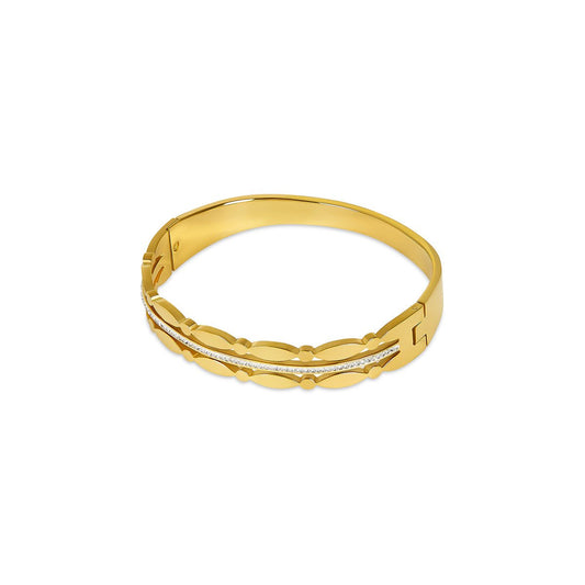 Bangle Madison Bracelet Gold Plated 18K in 18K gold-plated – Meiva bracelet