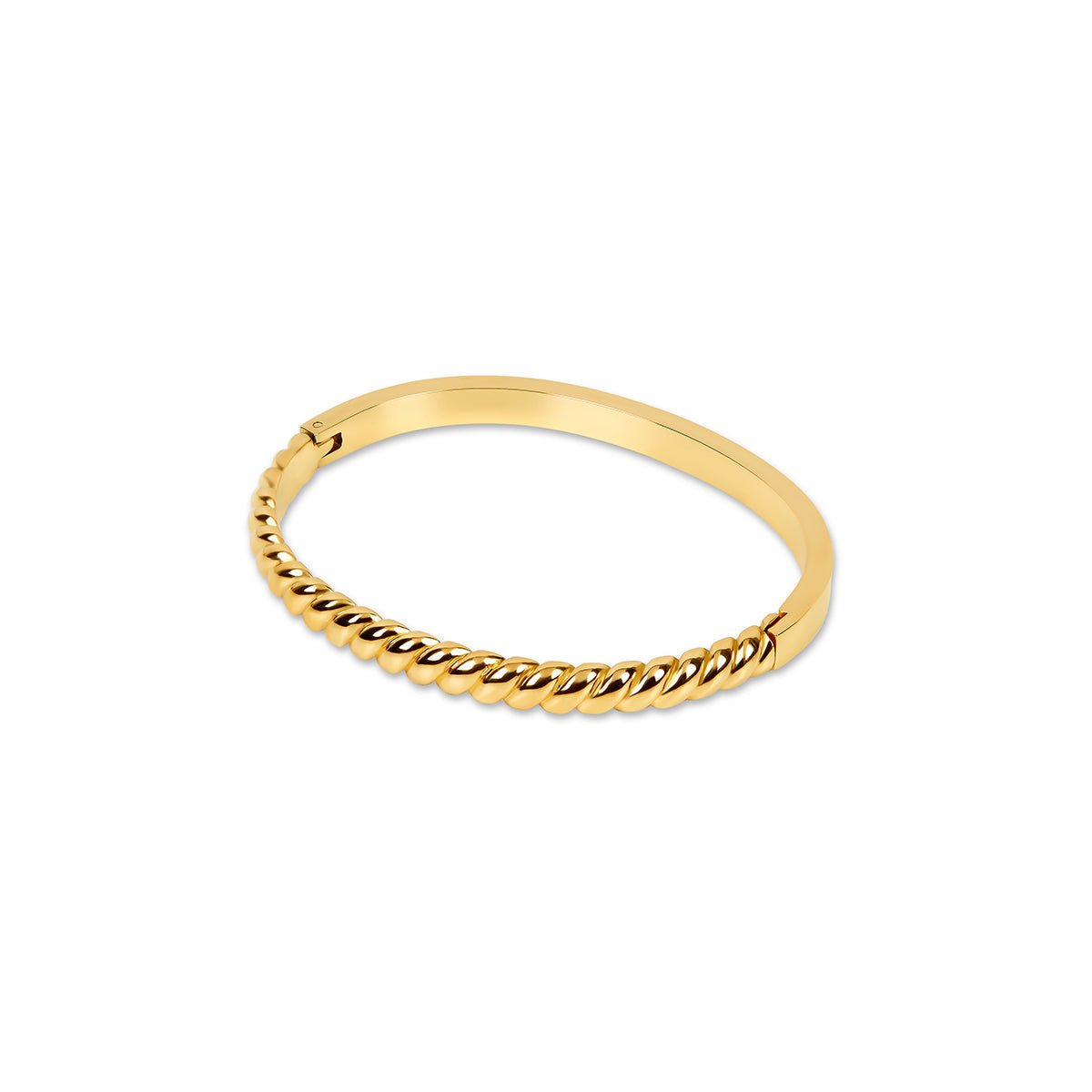Bangle Pisa Cuff Bracelet 18K Gold Plated in 18K gold-plated – Meiva bracelet