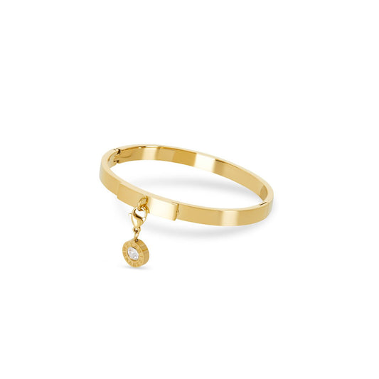 Bangle Uniq Cuff Bracelet 18K Gold Plated in 18K gold-plated – Meiva bracelet