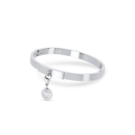 Bangle Uniq Cuff Bracelet Silver – Meiva bracelet