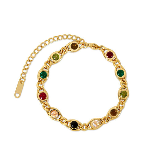 Bracelet Chloe Gold Plated 18K in 18K gold-plated – Meiva bracelet