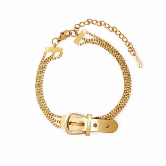 Bracelet Buckle 18K Gold-Plated in 18K gold-plated – Meiva bracelet