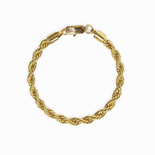 Bracelet Brazilian Chain 18K Gold Plated in 18K gold-plated – Meiva necklace