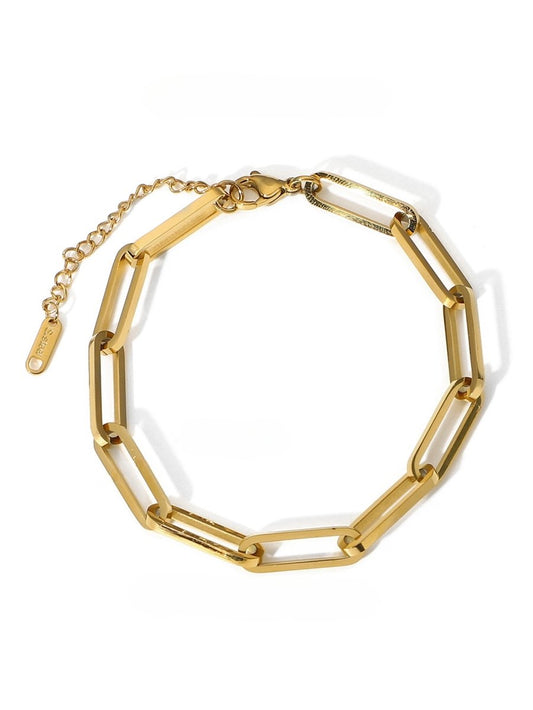 Bracelet Celina Chain Link 18K Gold-Plated in 18K gold-plated – Meiva necklace