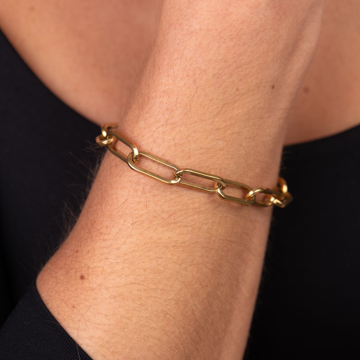 Bracelet Celina Chain Link 18K Gold-Plated in 18K gold-plated – Meiva necklace view 2
