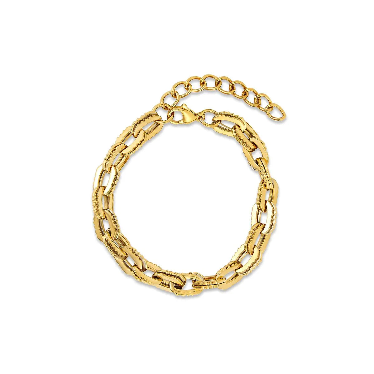Bracelet Chunky Link 18K Gold-Plated in 18K gold-plated – Meiva bracelet