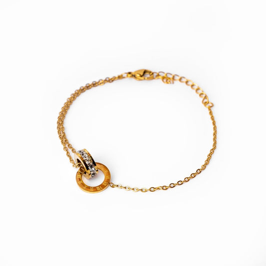 Bracelet Imperial Cubic Zirconia Stone 18K Gold-Plated in 18K gold-plated, zirconia – Meiva bracelet