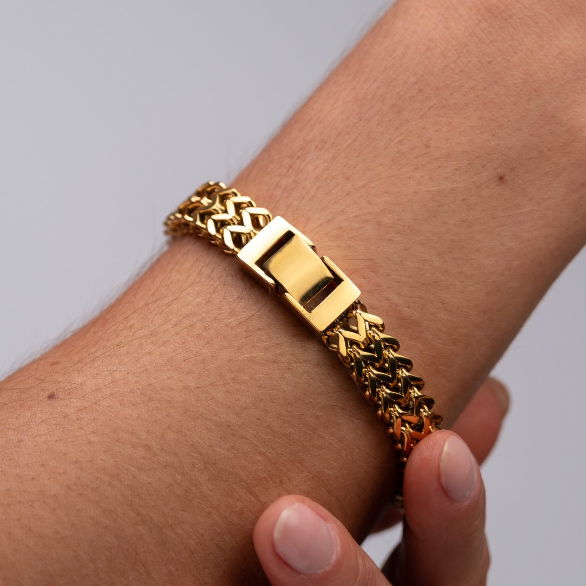 Bracelet Link 18K Gold-Plated in 18K gold-plated – Meiva bracelet view 3