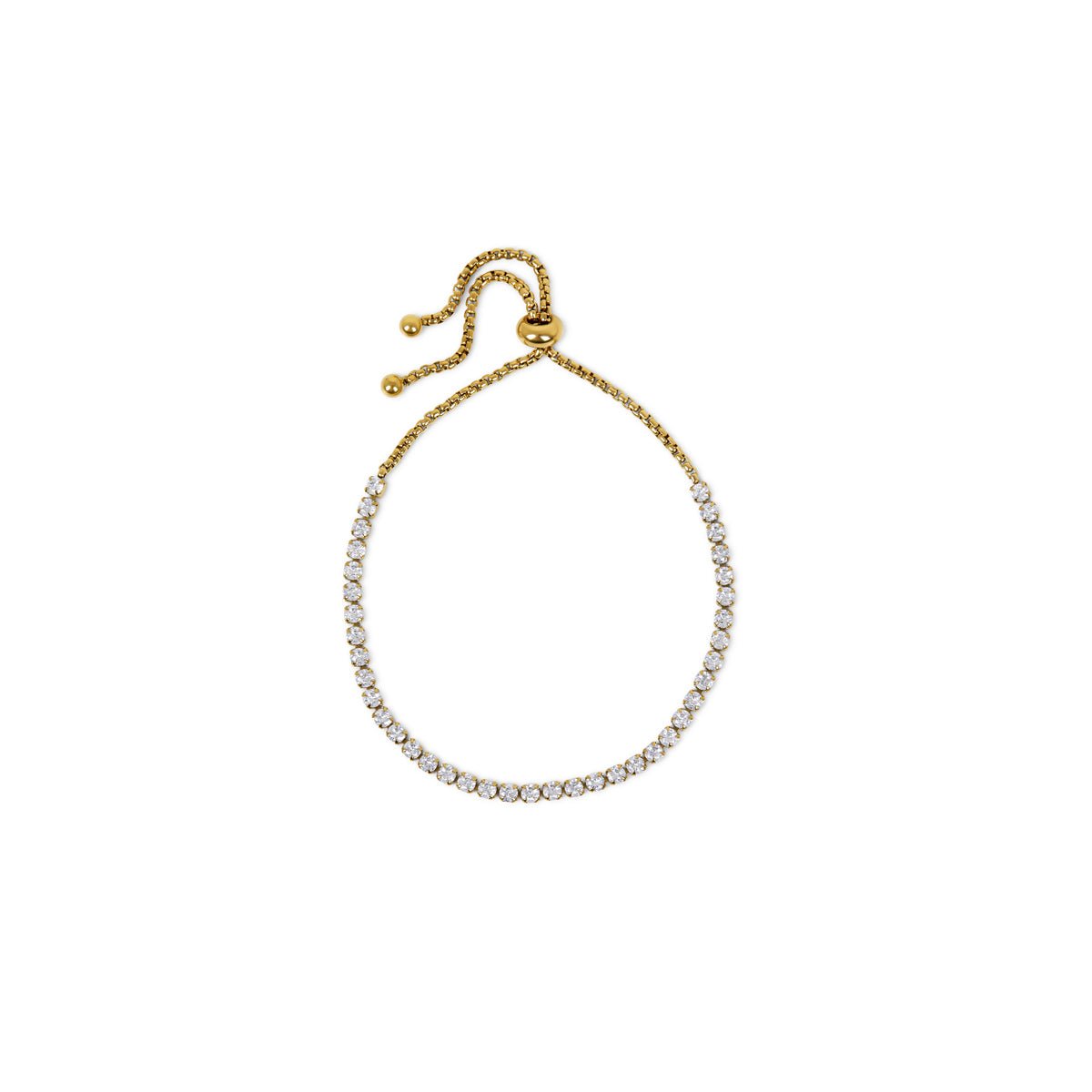 Bracelet Riviera Puket Adjustable 18K Gold-Plated in 18K gold-plated – Meiva bracelet