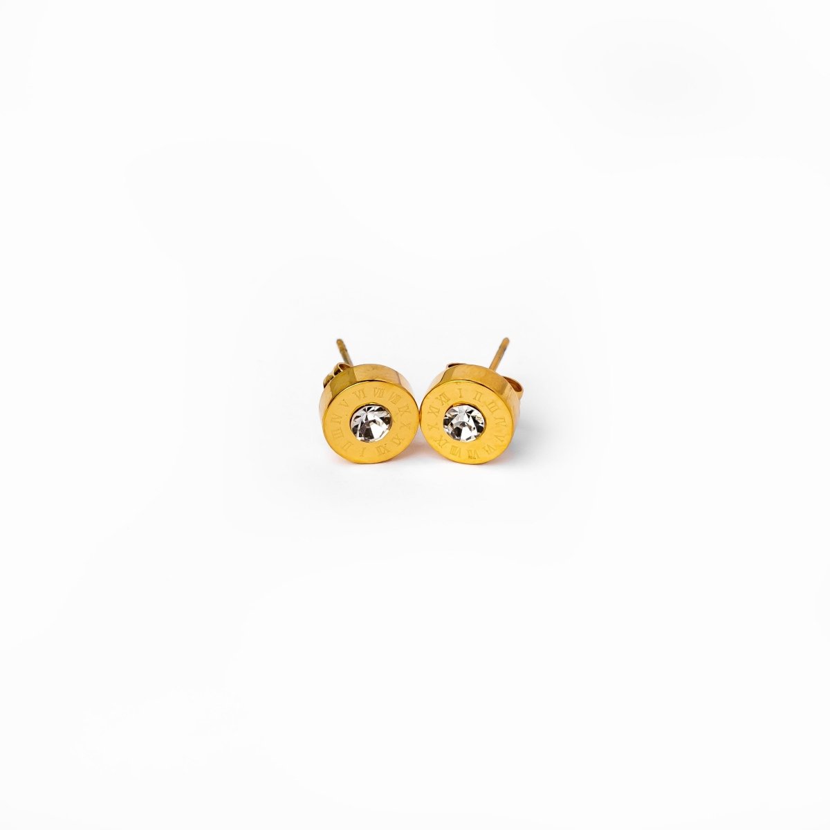 Earrings Encanto Crystal Stone 18K Gold-Plated in 18K gold-plated, crystal – Meiva earrings