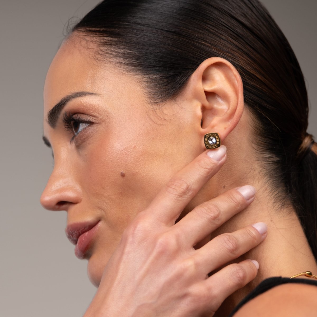 Earrings Esplendor 18K Gold-Plated in 18K gold-plated – Meiva earrings view 3