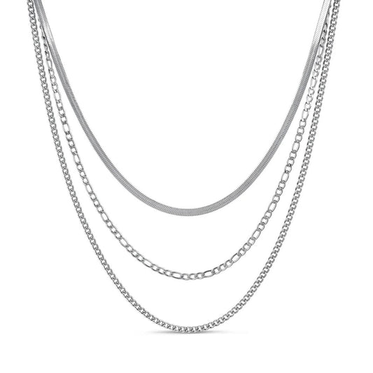 Set Chain Silver – Meiva necklace