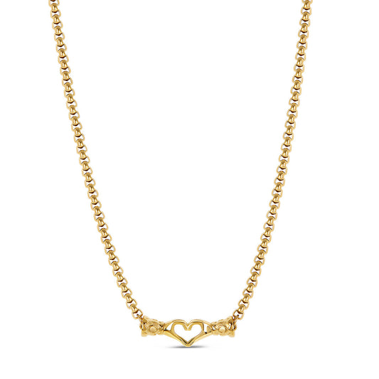 Necklace Amavi 18K Gold Plated in 18K gold-plated – Meiva necklace