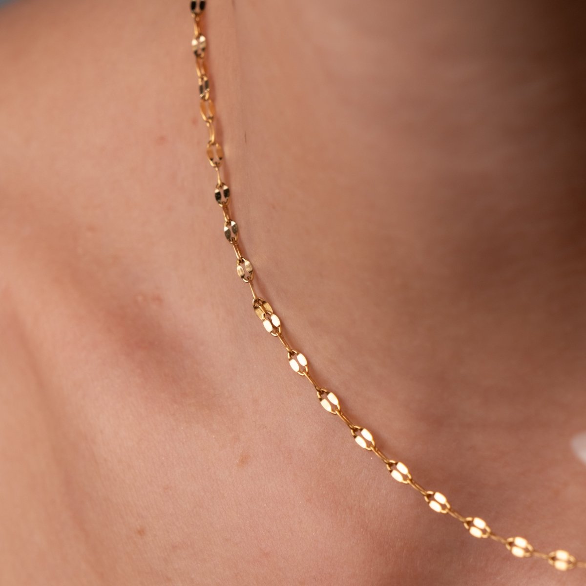 Necklace Destiny Chain 18K Gold-Plated in 18K gold-plated – Meiva necklace view 4
