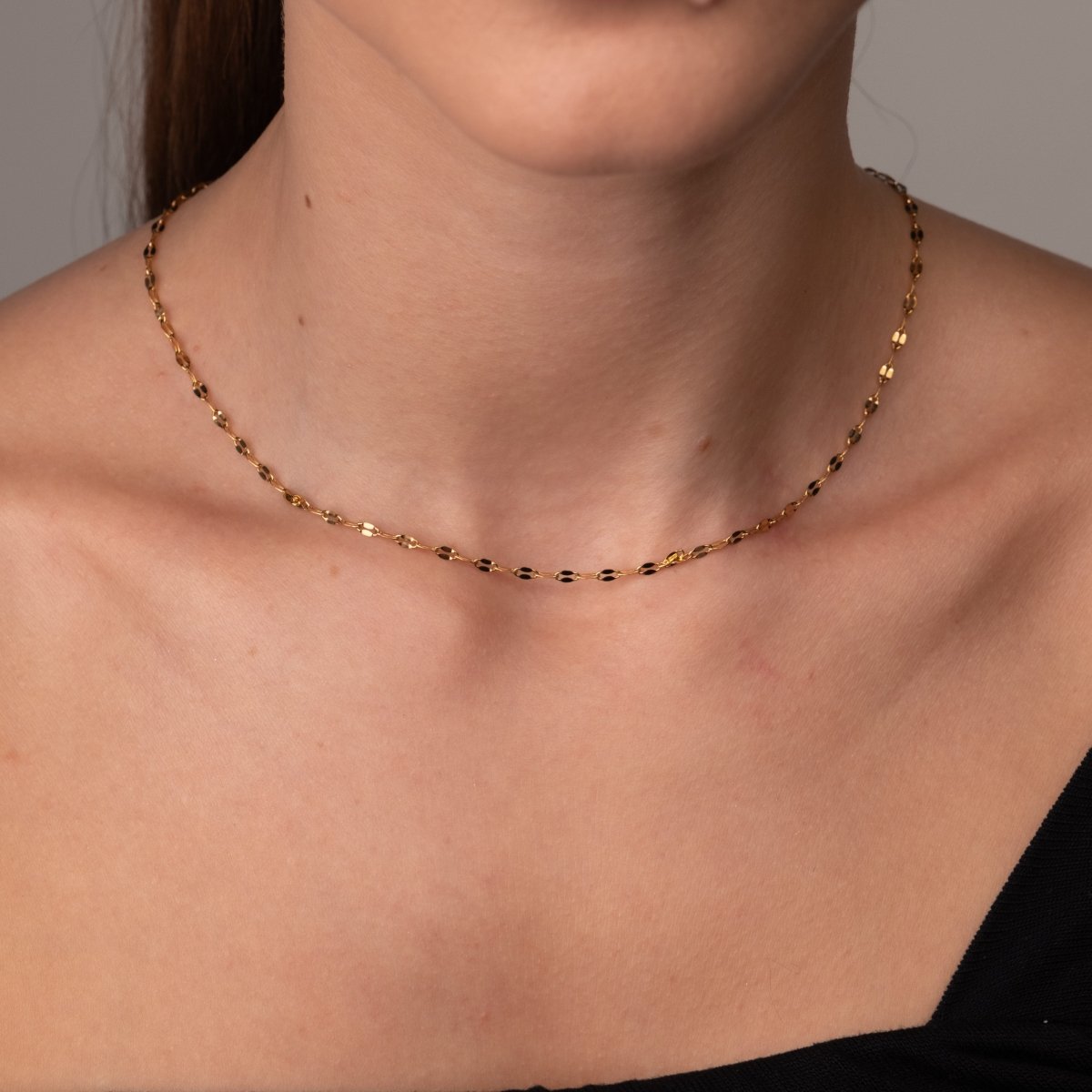 Necklace Destiny Chain 18K Gold-Plated in 18K gold-plated – Meiva necklace view 6