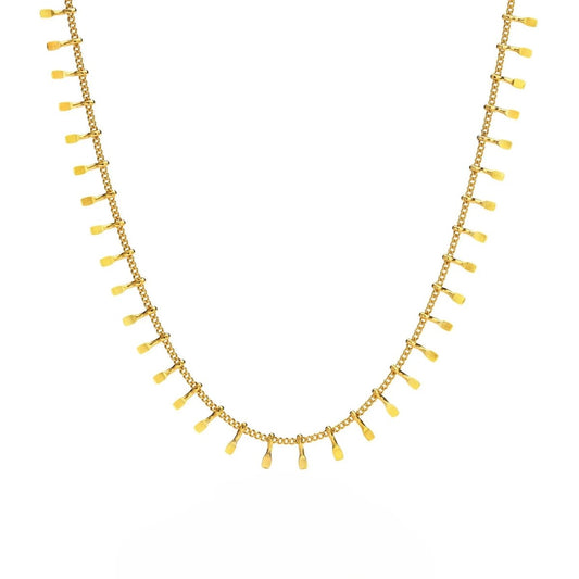 Necklace Jurere Choker 18K Gold-Plated in 18K gold-plated – Meiva necklace