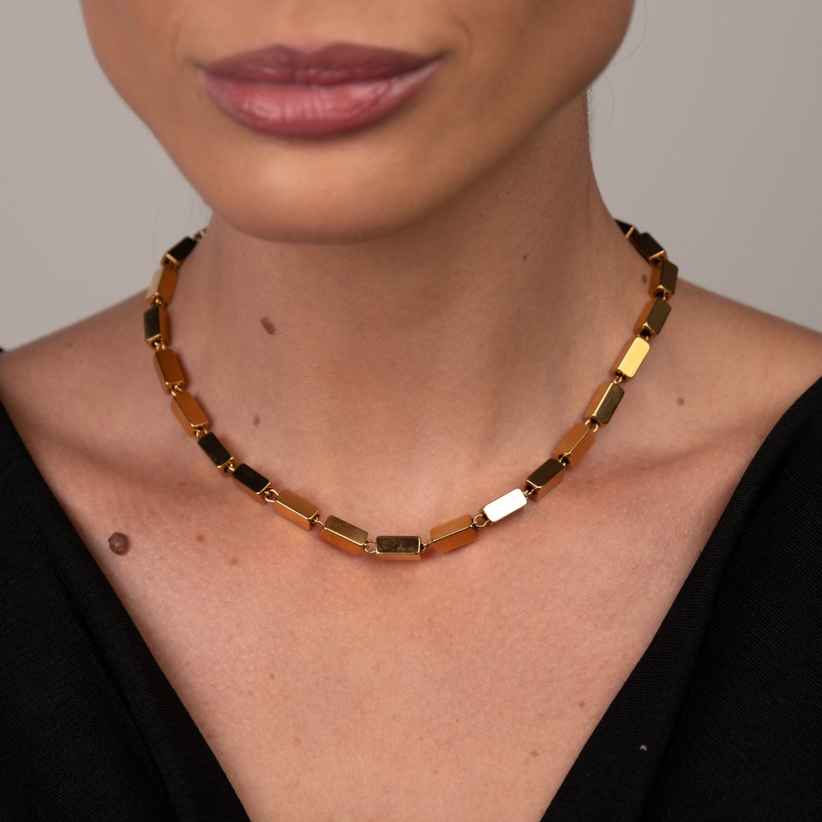 Necklace Cora 18K Gold-Plated in 18K gold-plated – Meiva necklace view 5