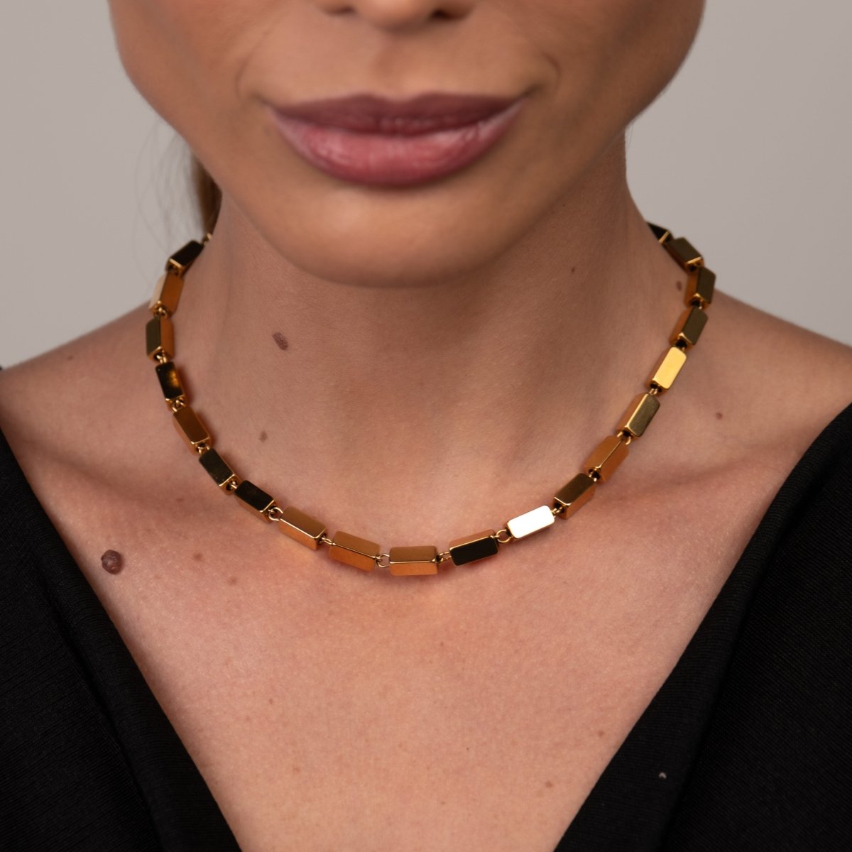 Necklace Cora 18K Gold-Plated in 18K gold-plated – Meiva necklace view 6