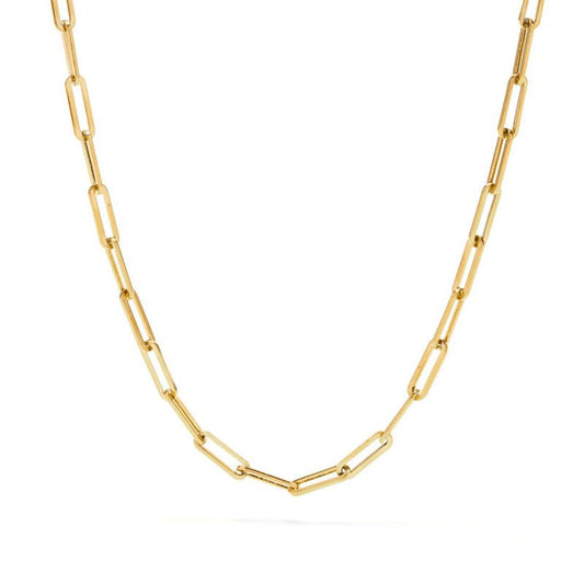 Necklace Celina Link Chain 18K Gold-Plated in 18K gold-plated – Meiva necklace