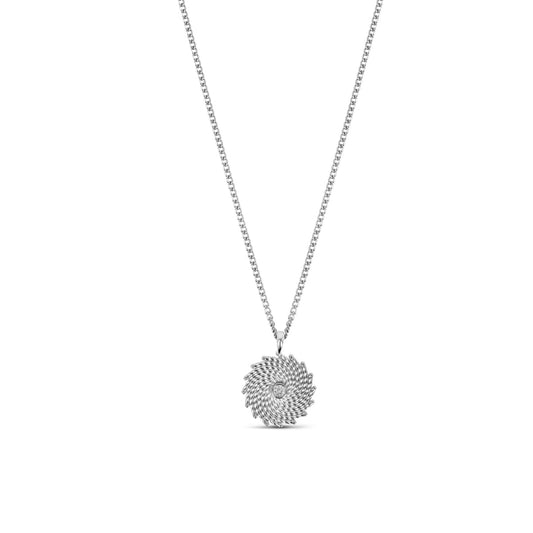 Women's Stainless Steel 18K Gold-Plated Necklace – Glow Silver – Meiva necklace