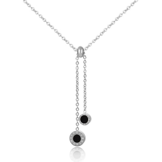 Necklace Athenas Lariat Silver – Meiva necklace