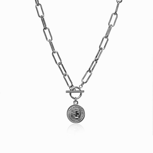 Necklace London Cents Silver – Meiva necklace