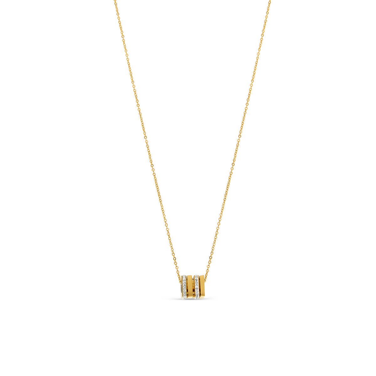 Necklace Rubix Gold Plated 18K in 18K gold-plated – Meiva necklace