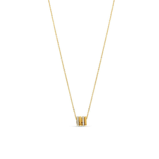 Necklace Rubix Gold Plated 18K in 18K gold-plated – Meiva necklace
