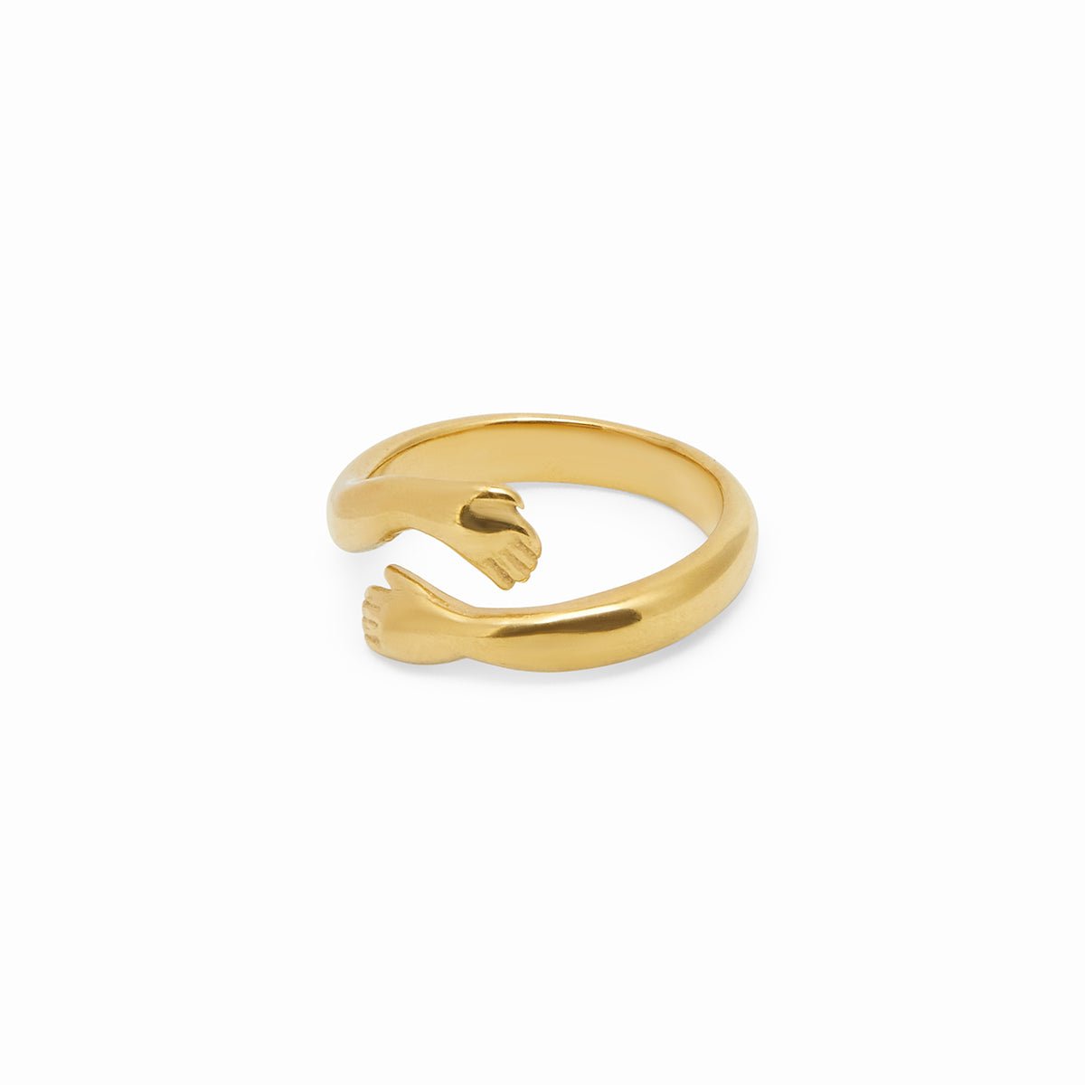Ring Hug 18K Gold Plated in 18K gold-plated – Meiva ring