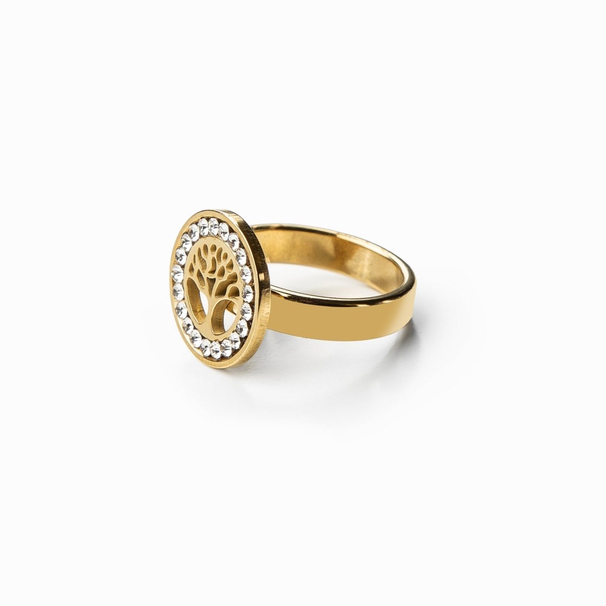 Ring Tree of Life 18K Gold Plated in 18K gold-plated – Meiva ring